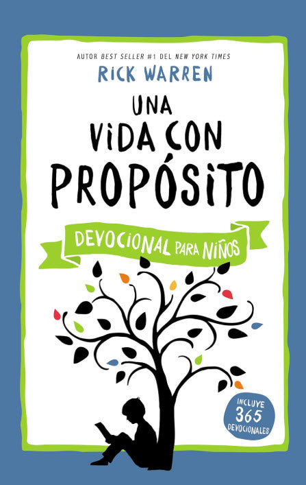 Una vida con propósito, devocional para niños