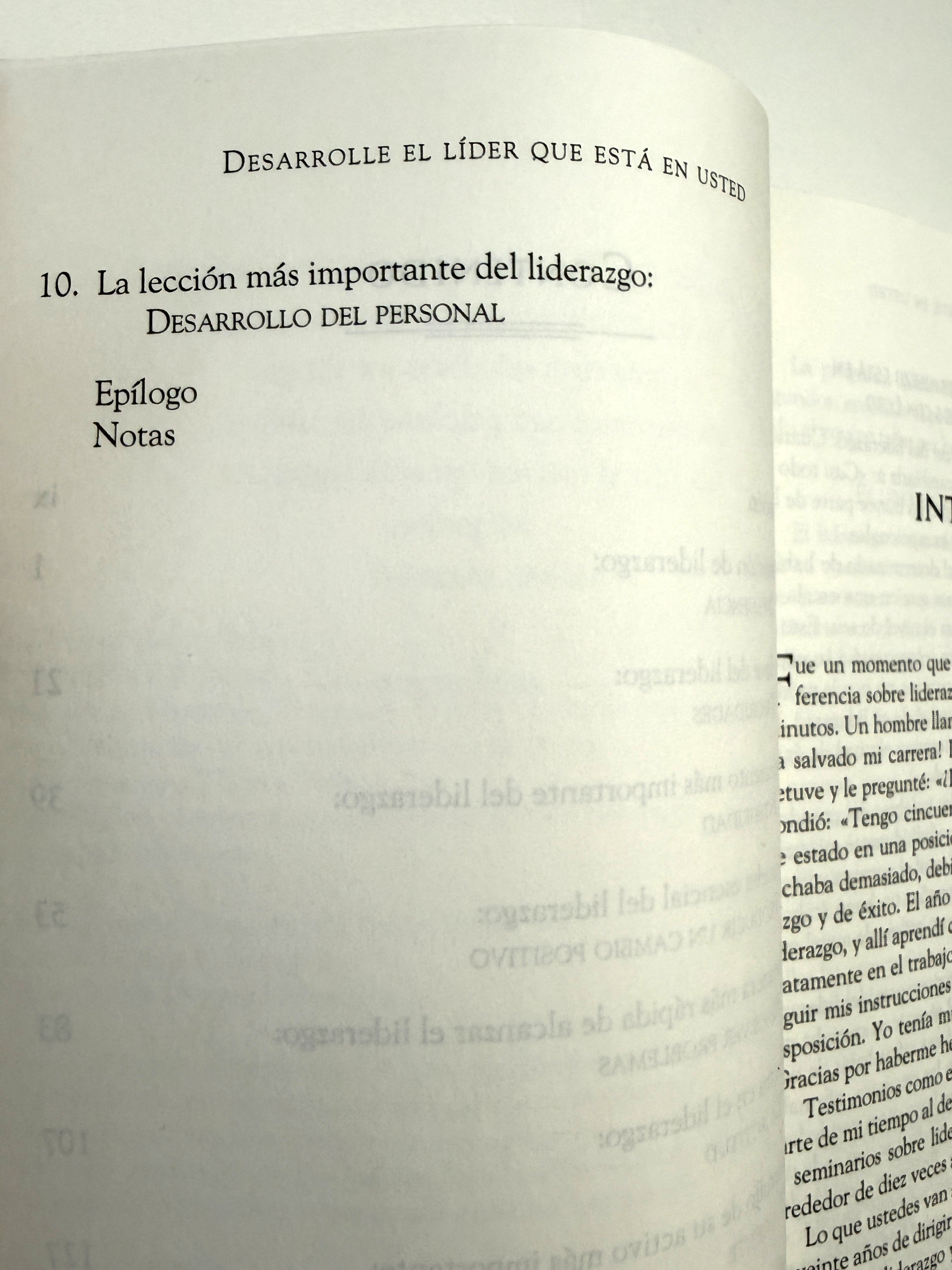 Desarrolle el líder que está en usted