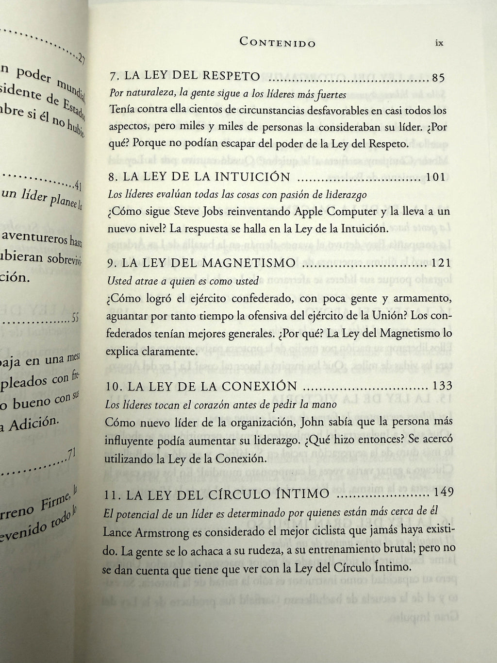 Las 21 leyes irrefutables del liderazgo: Siga estas leyes, y la gente lo seguirá a usted