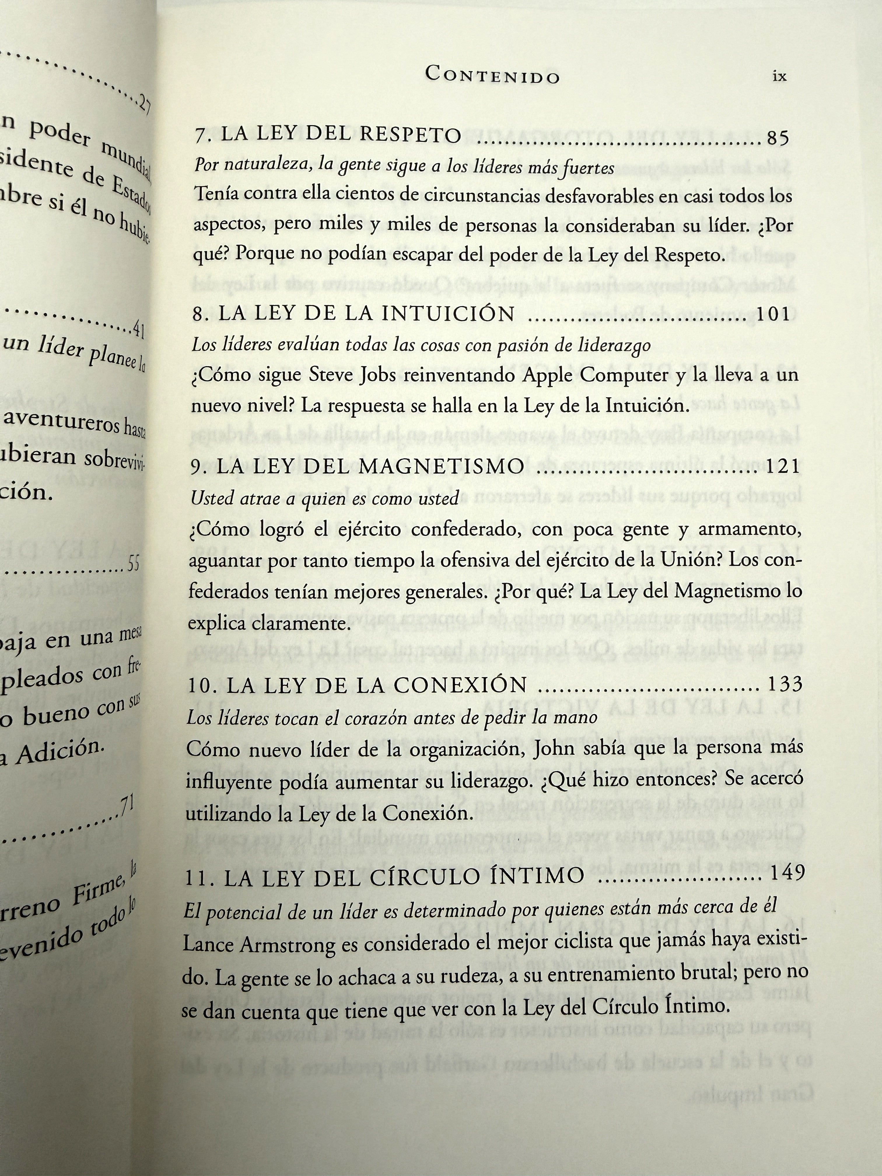 Las 21 leyes irrefutables del liderazgo: Siga estas leyes, y la gente lo seguirá a usted