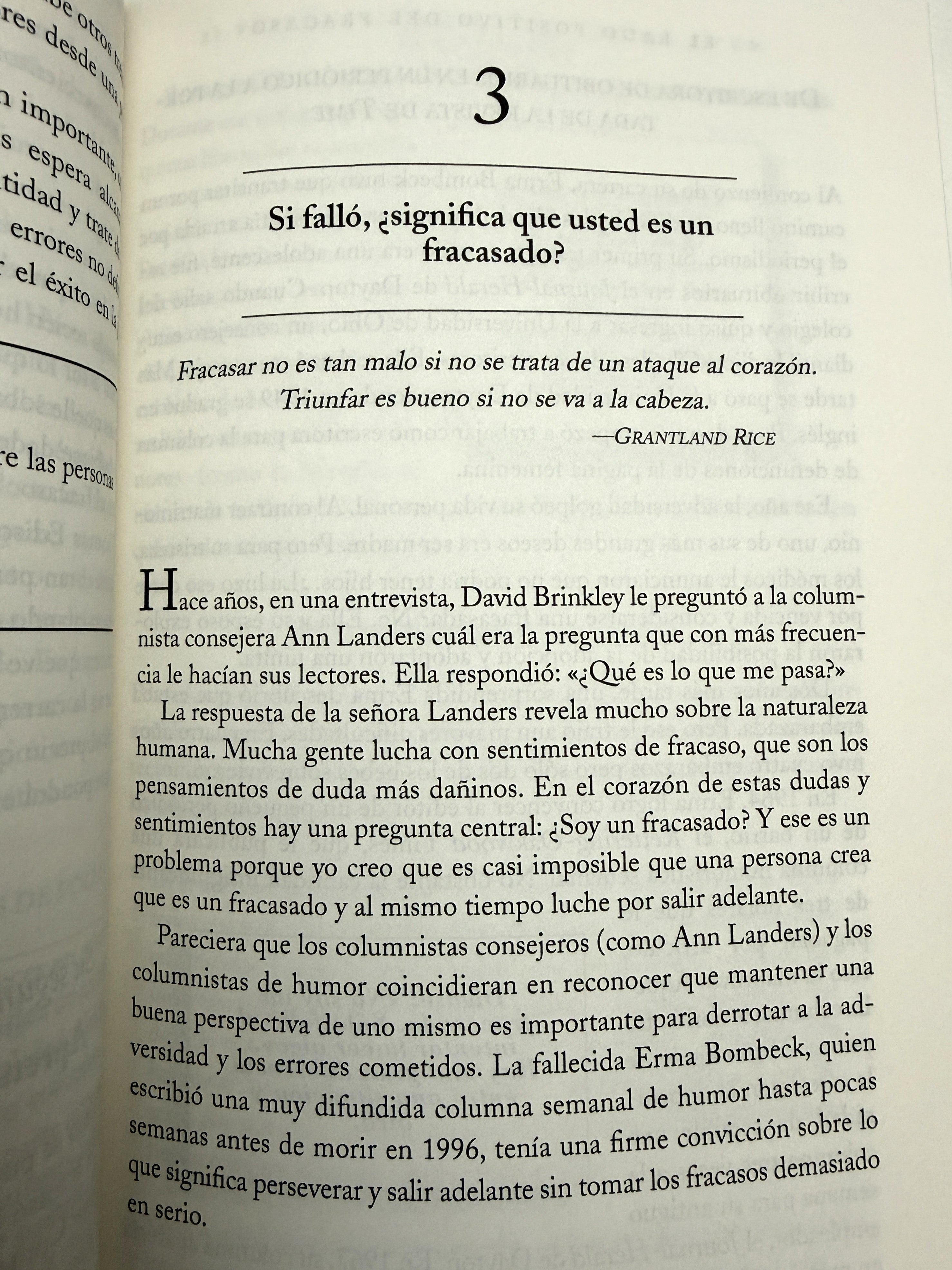 El lado positivo del fracaso: Cómo convertir los errores en puentes hacia el éxito