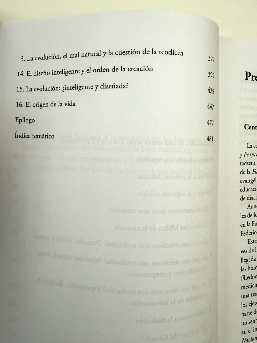 Creación o evolución: ¿Debemos elegir?