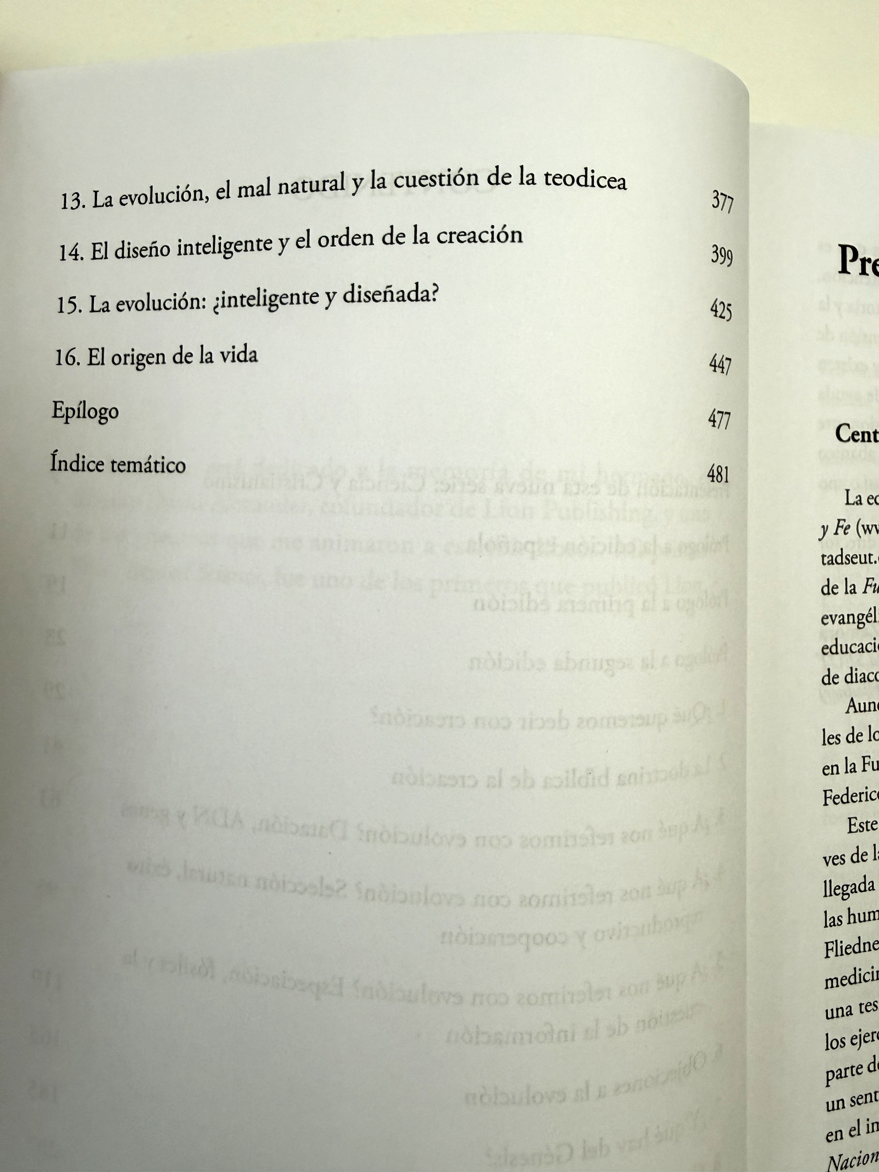 Creación o evolución: ¿Debemos elegir?