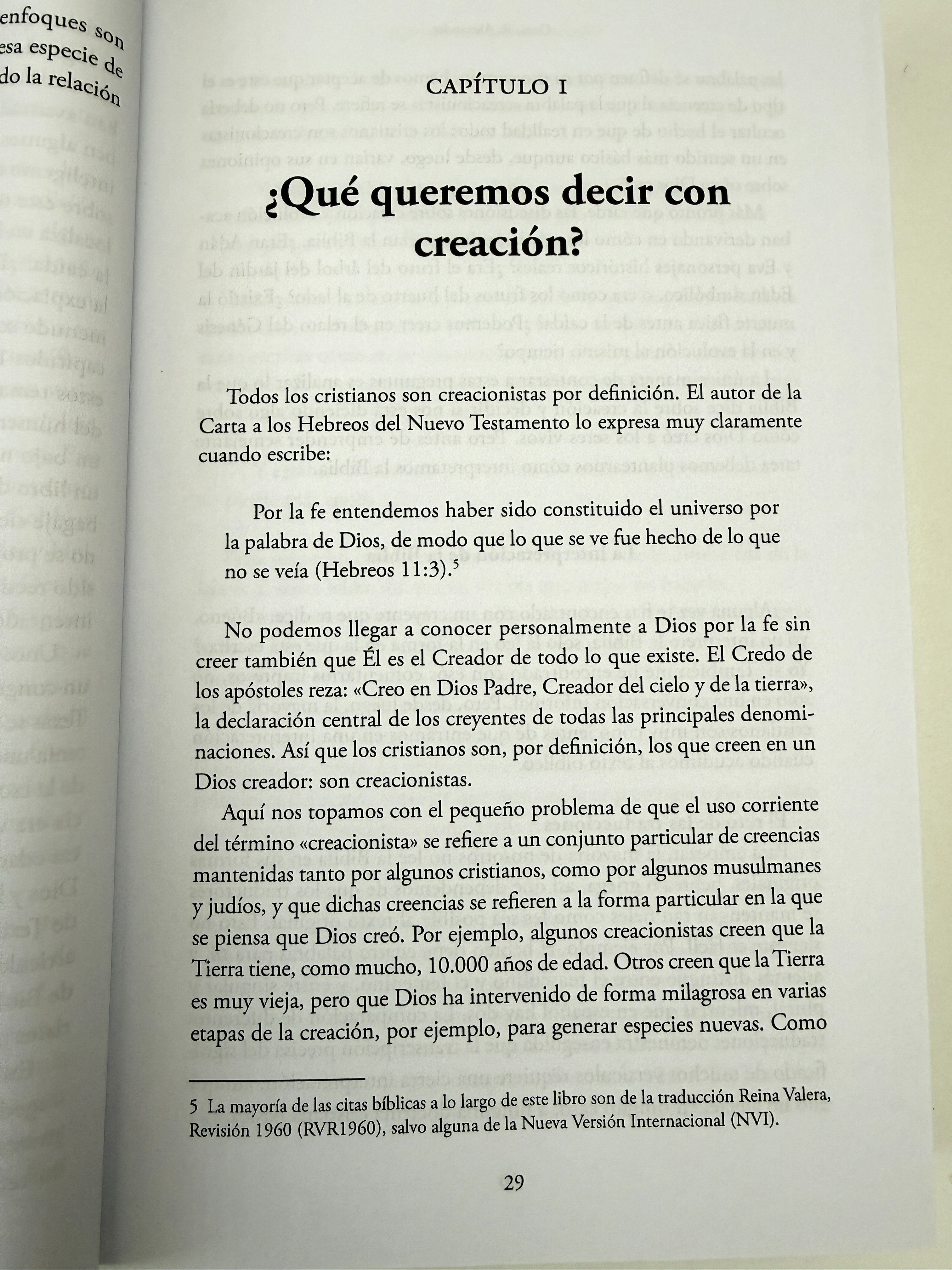 Creación o evolución: ¿Debemos elegir?