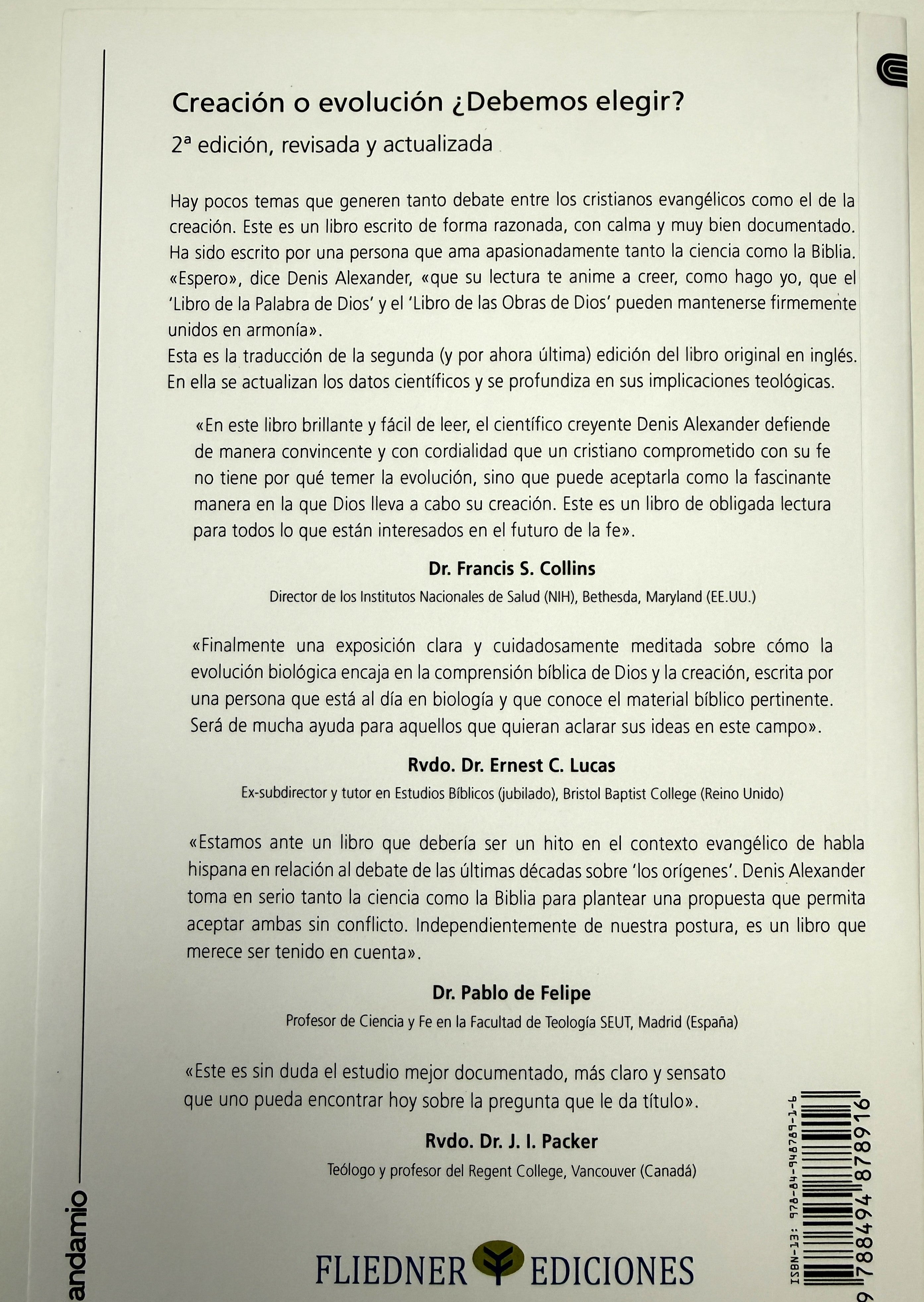 Creación o evolución: ¿Debemos elegir?