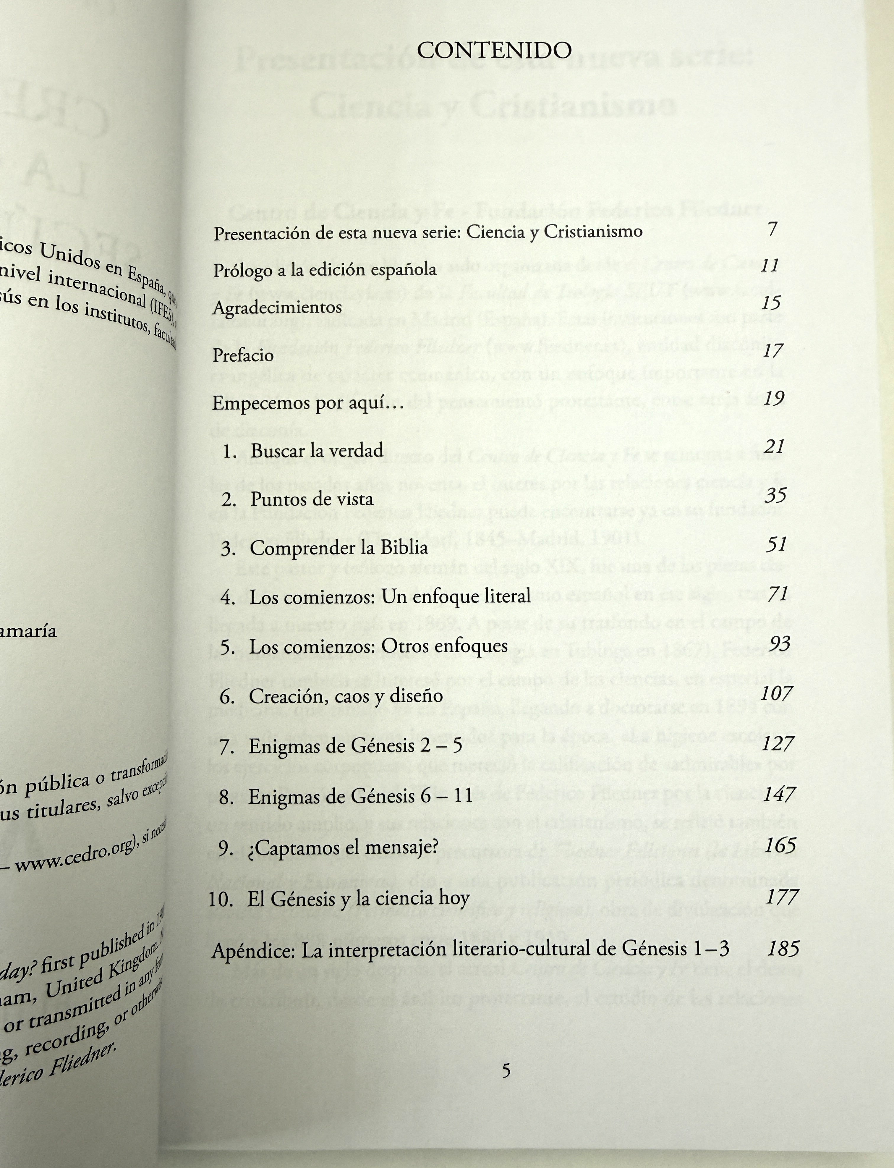 Creer hoy en la creación según el Génesis