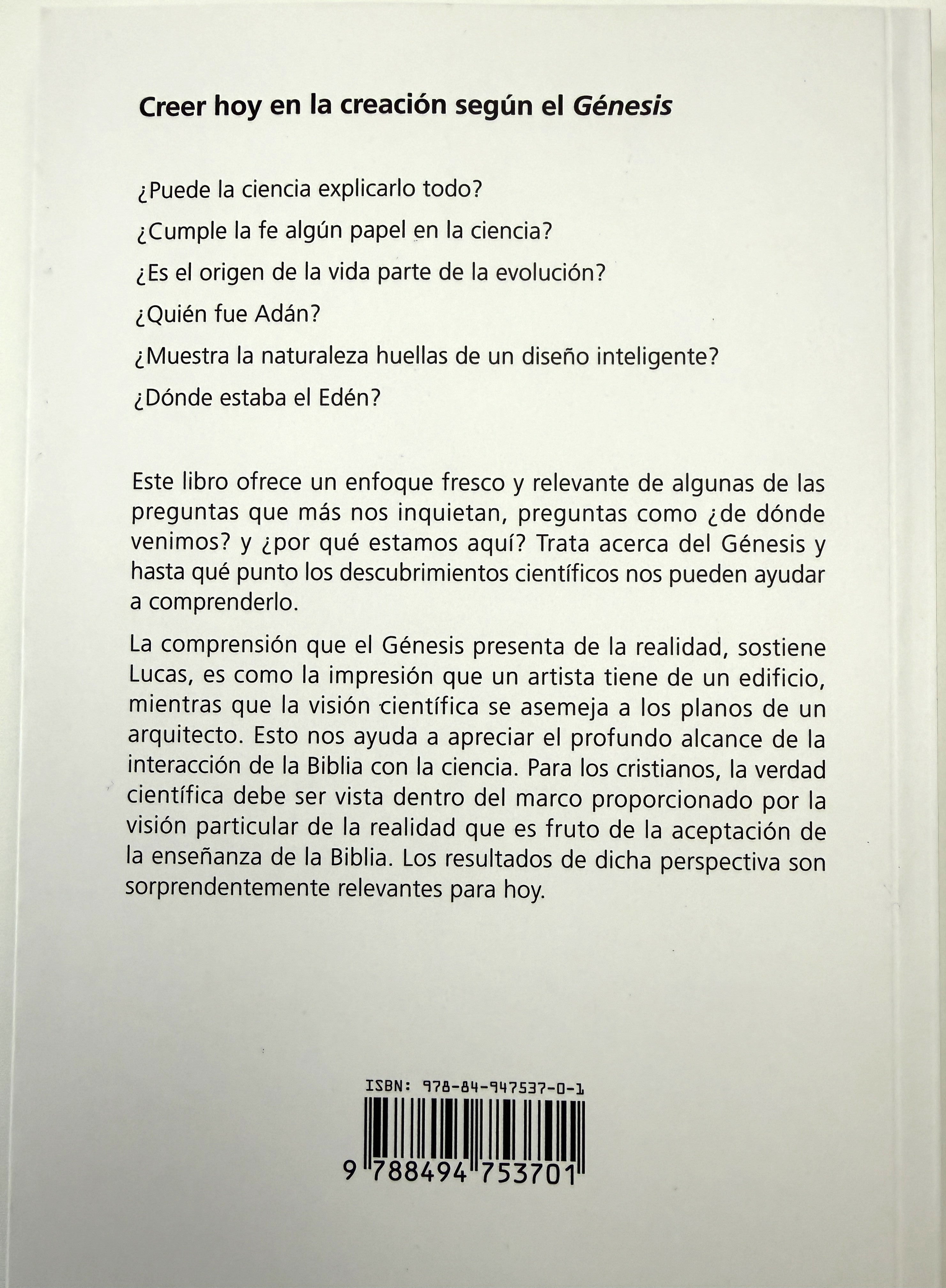Creer hoy en la creación según el Génesis