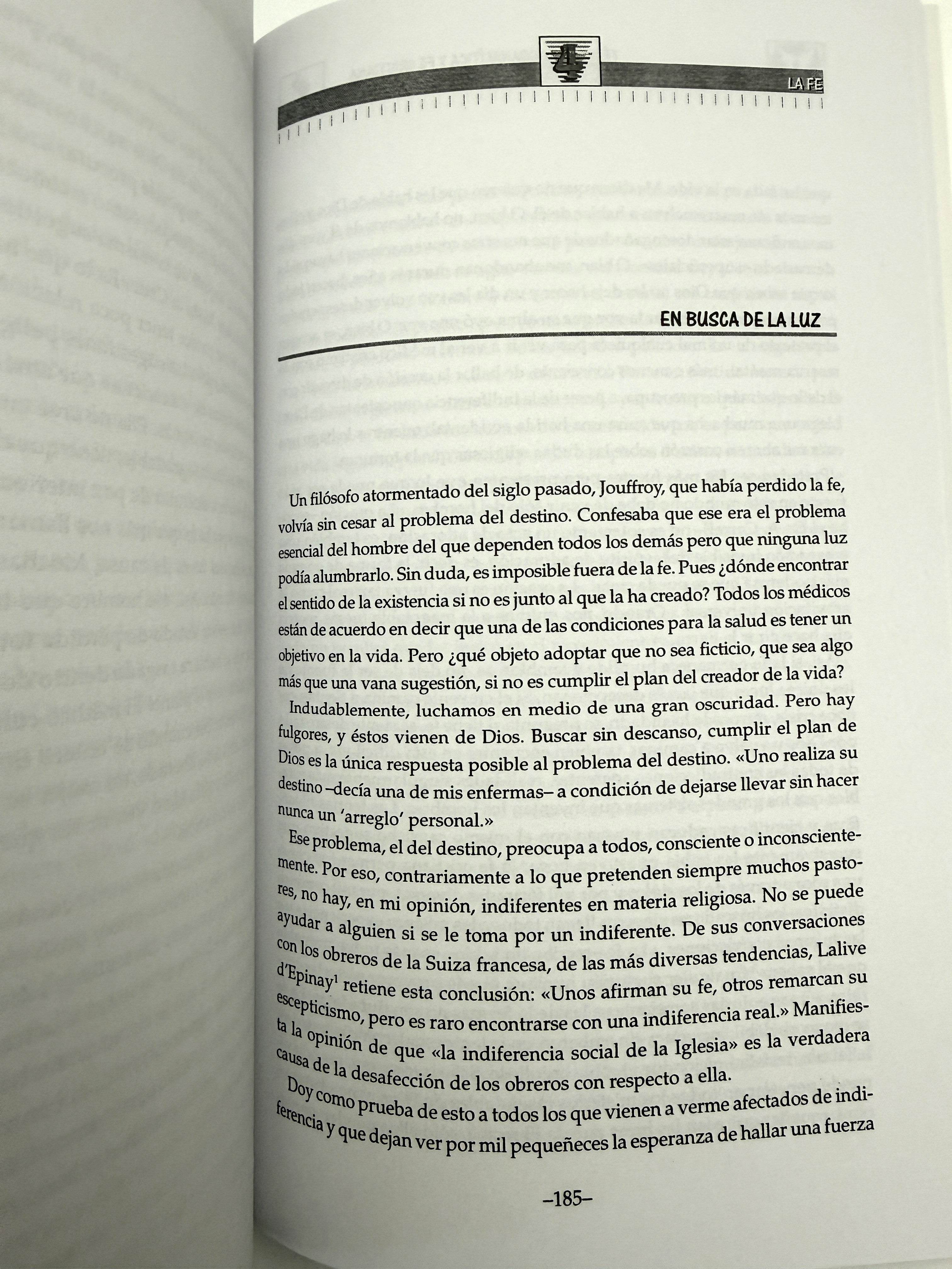 Técnica psicoanalítica y fe cristiana