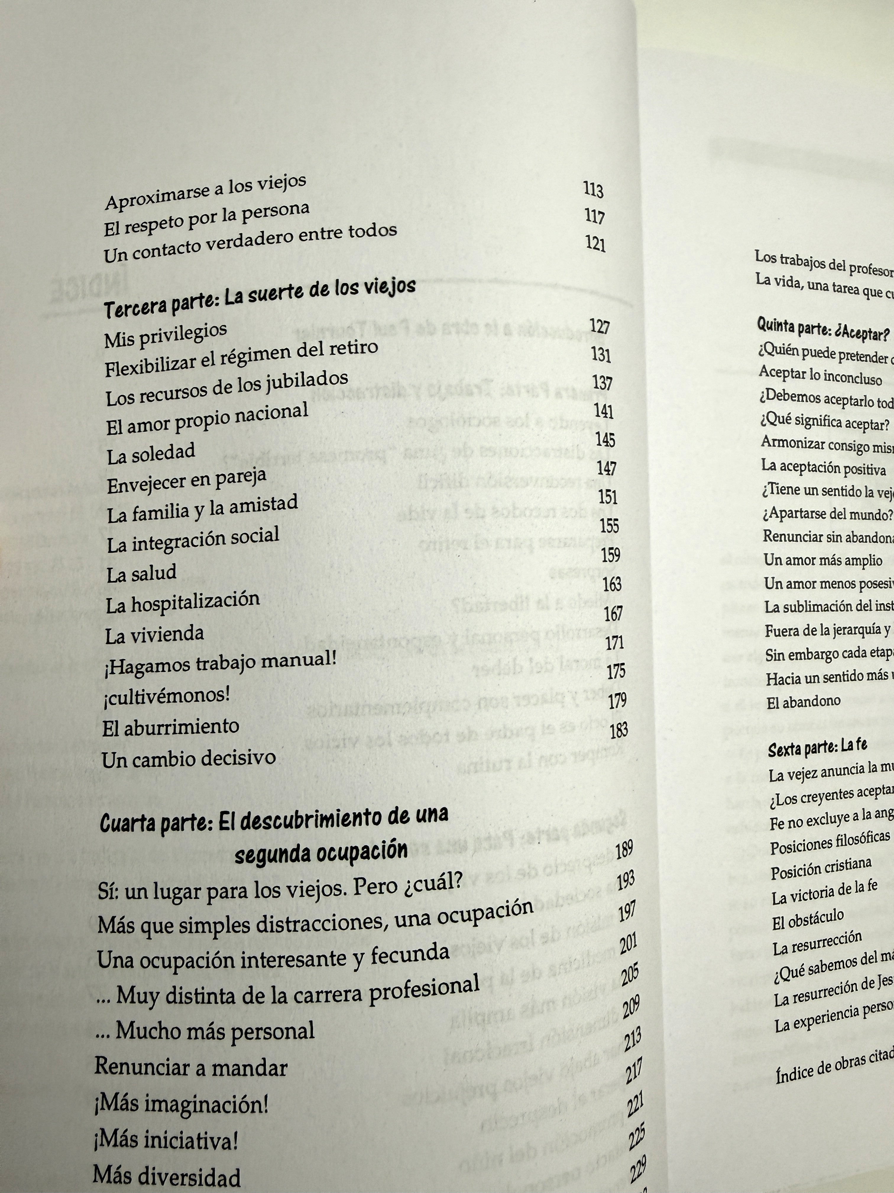 Aprendiendo a envejecer