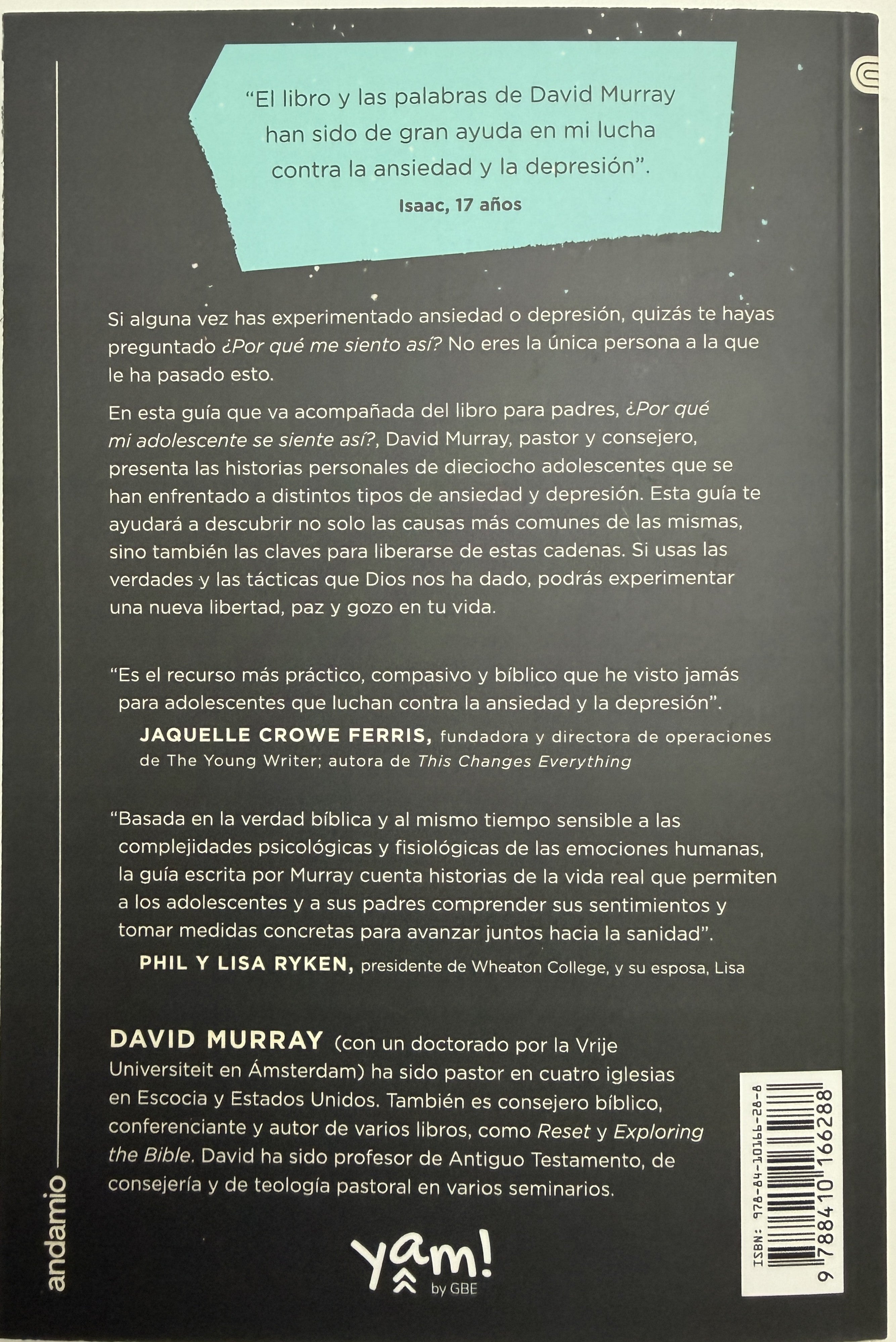 ¿Por qué me siento así?: Una guía para adolescentes sobre cómo liberarse de la ansiedad y la depresión