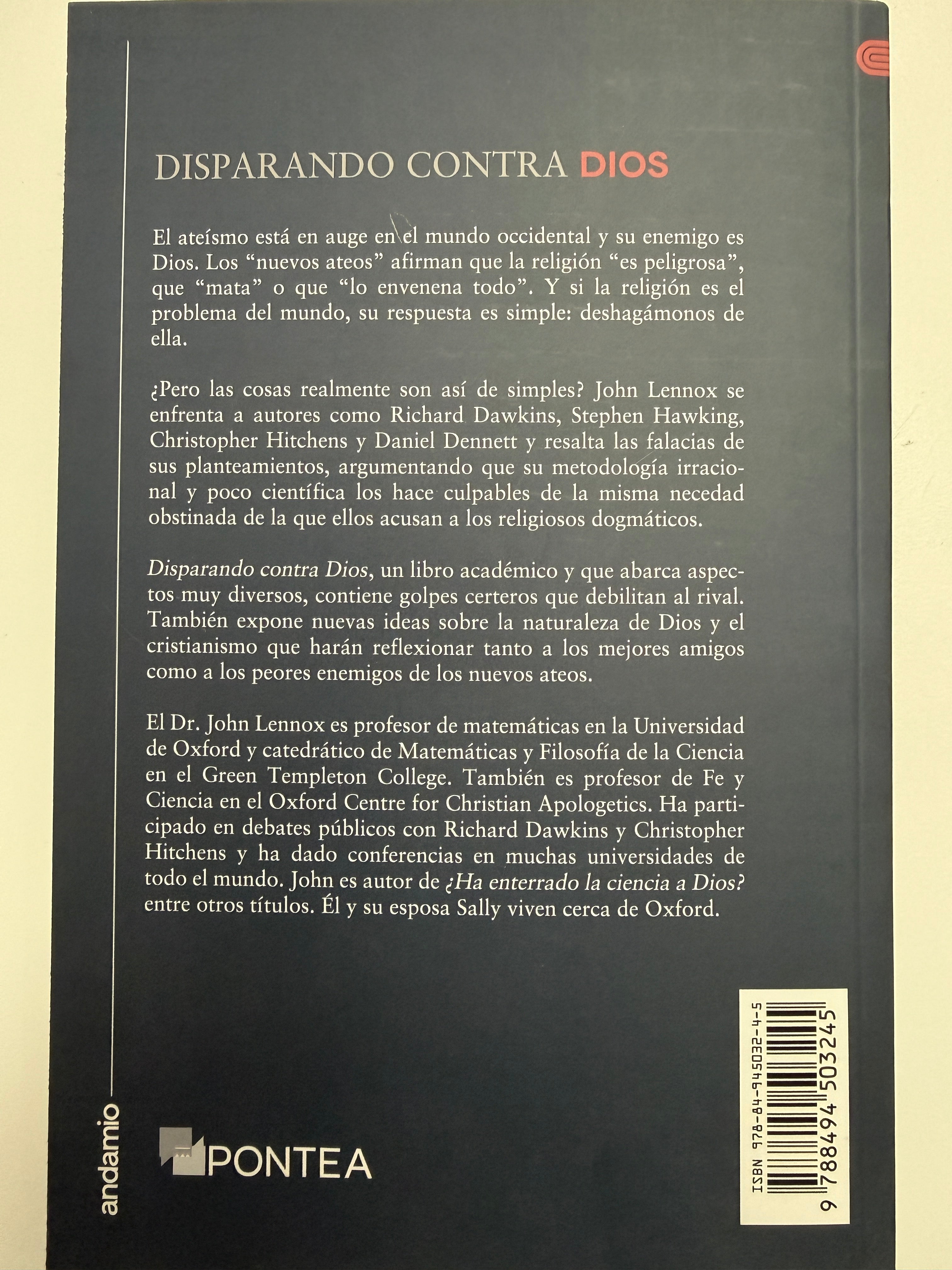 Disparando contra Dios: Por qué los nuevos ateos no dan en el blanco