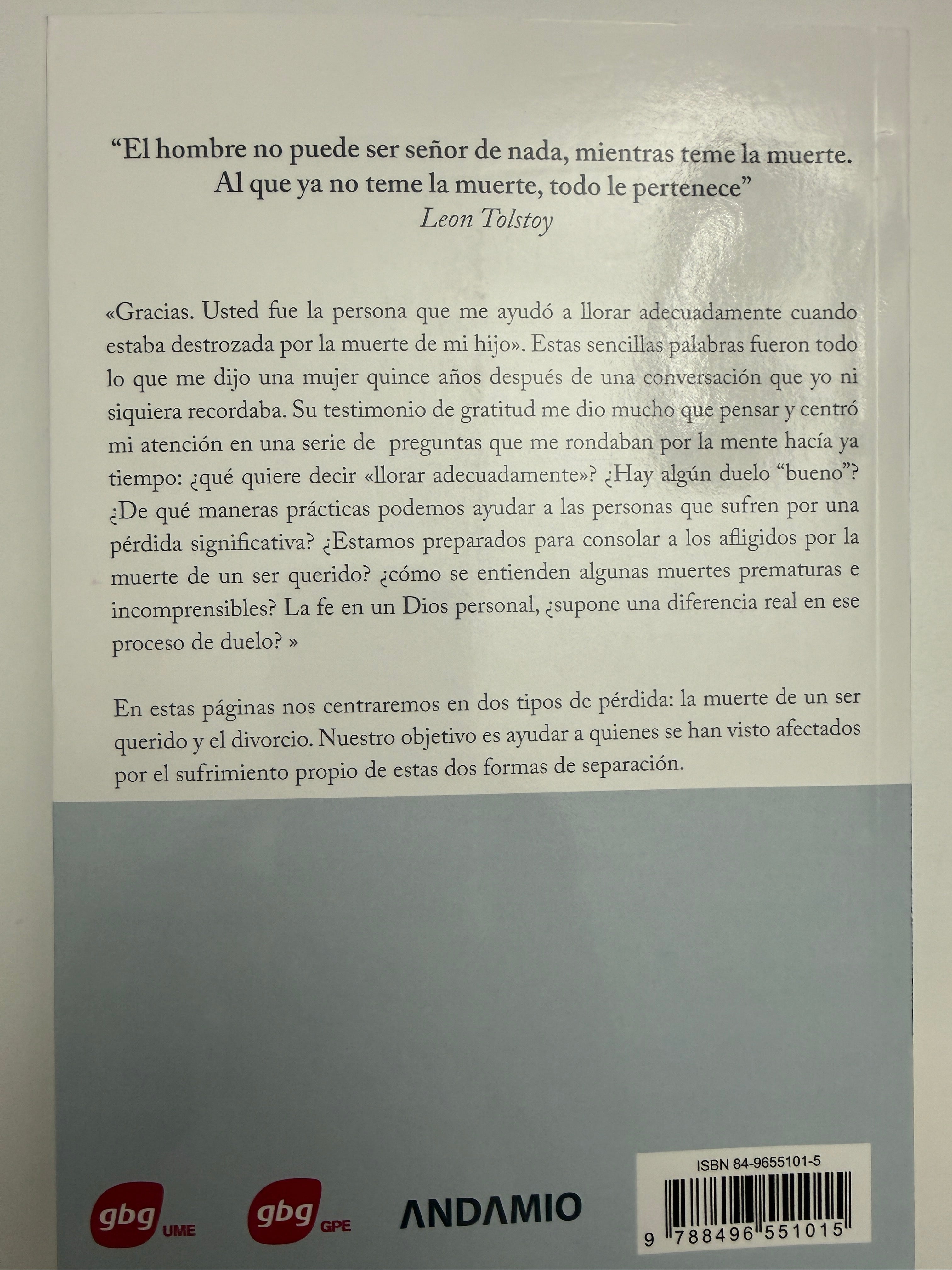 Más allá del dolor - superando las pérdidas y el duelo