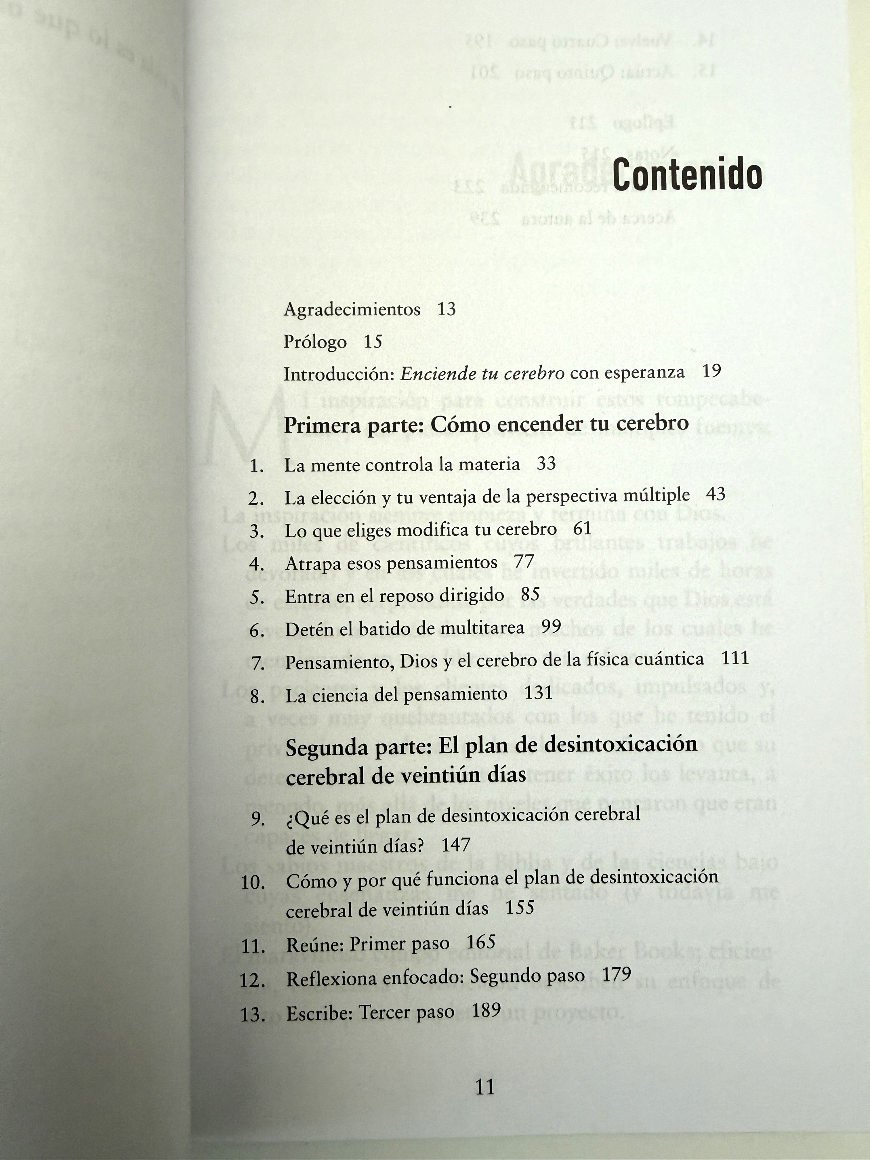 Enciende tu cerebro: La clave para la felicidad, la manera de pensar y la salud