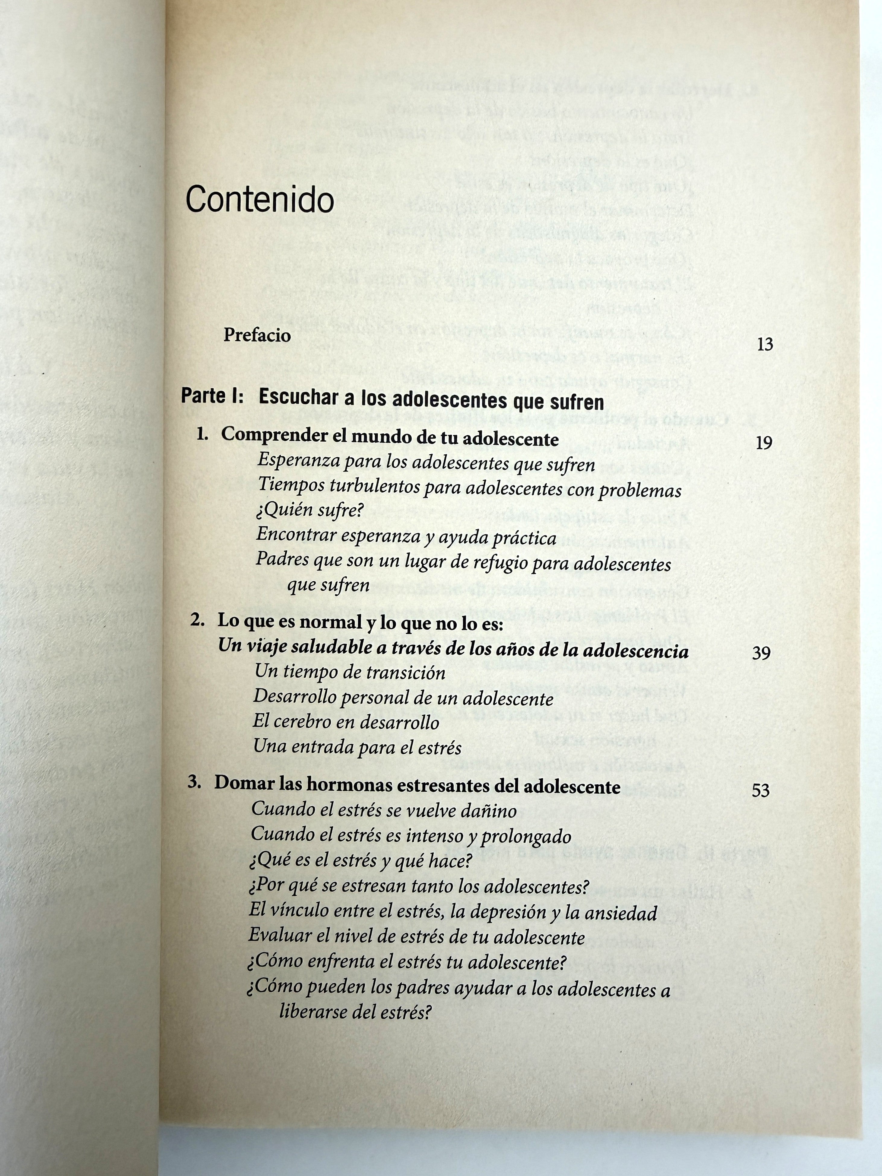 ESTRESADO O DEPRIMIDO - adolescentes