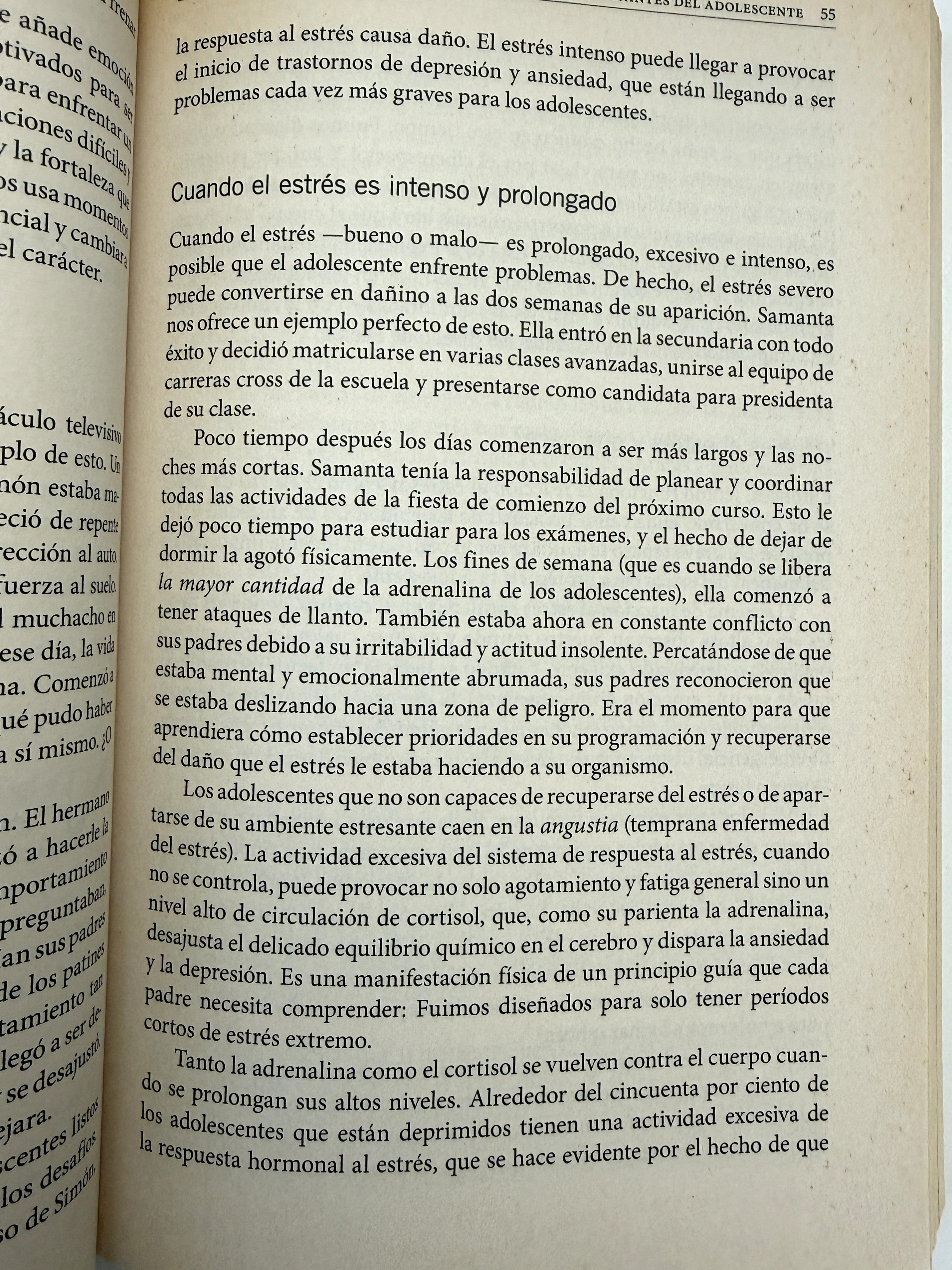 ESTRESADO O DEPRIMIDO - adolescentes