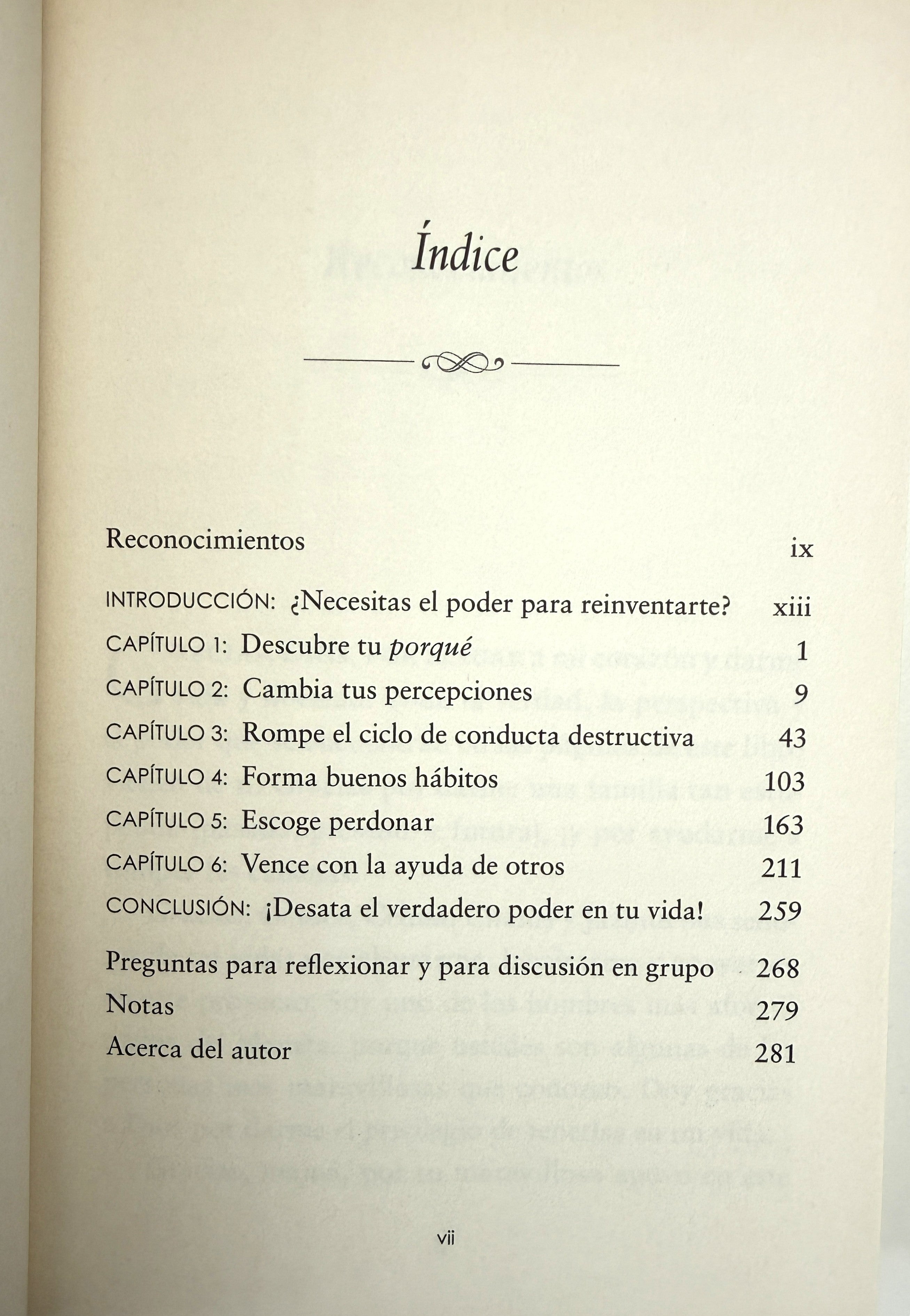 Poder para reinventarte