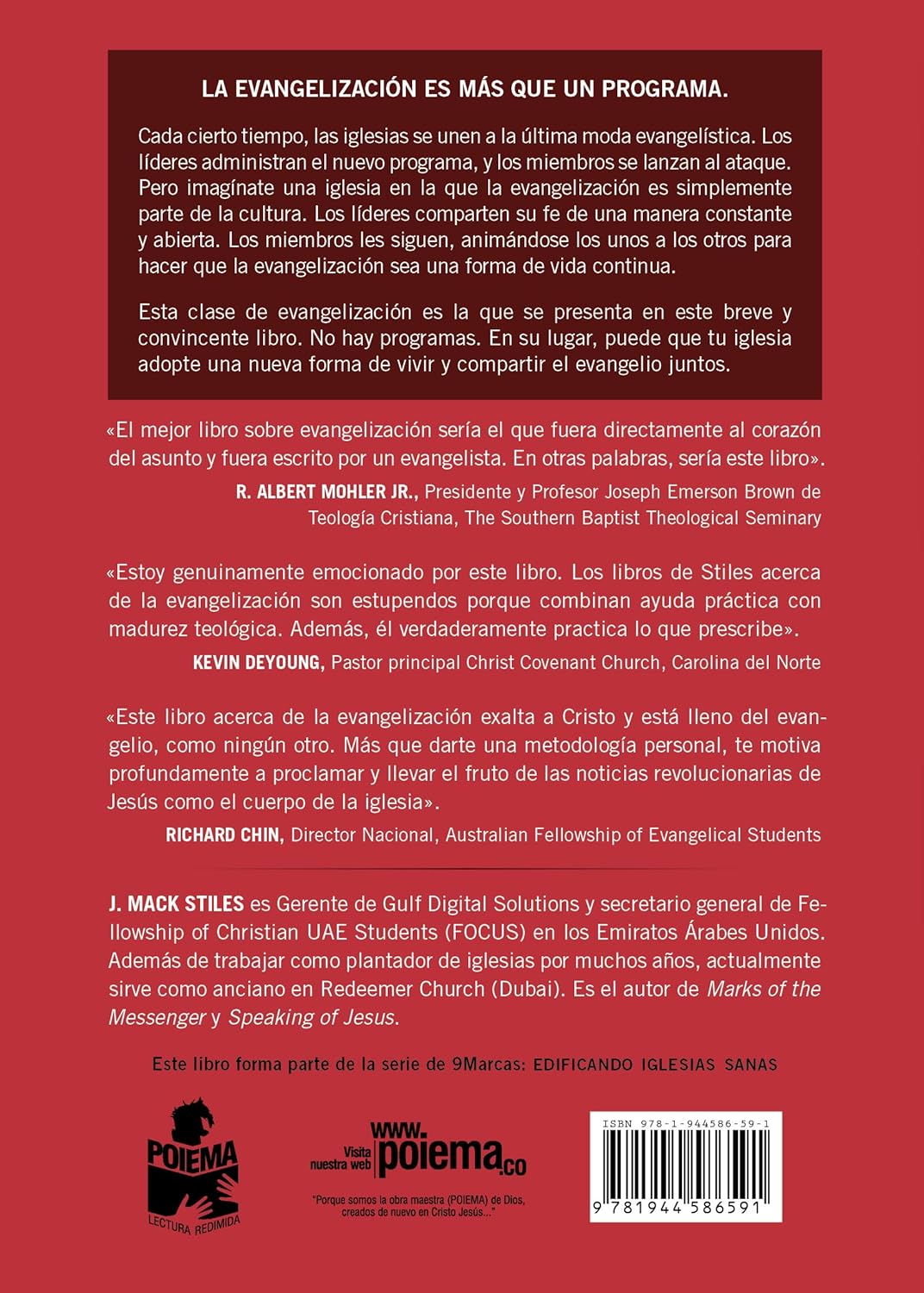 La evangelización: Cómo toda la iglesia habla de Jesús (Edificando iglesias sanas)