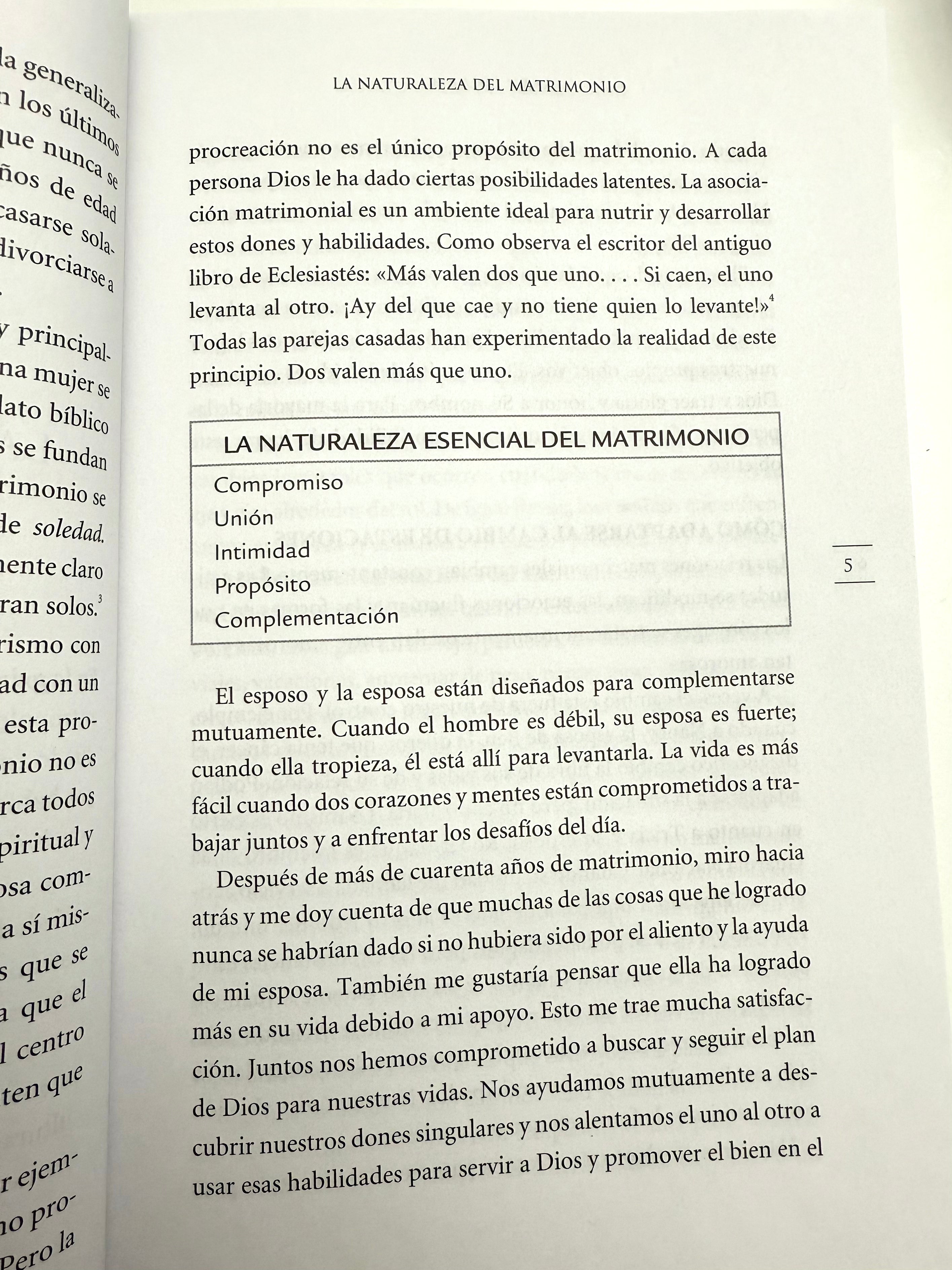 Las cuatro estaciones del matrimonio