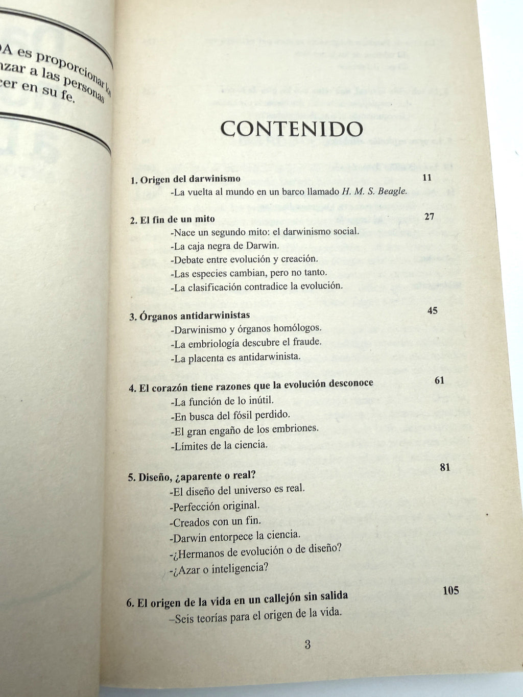 Darwin no mató a Dios