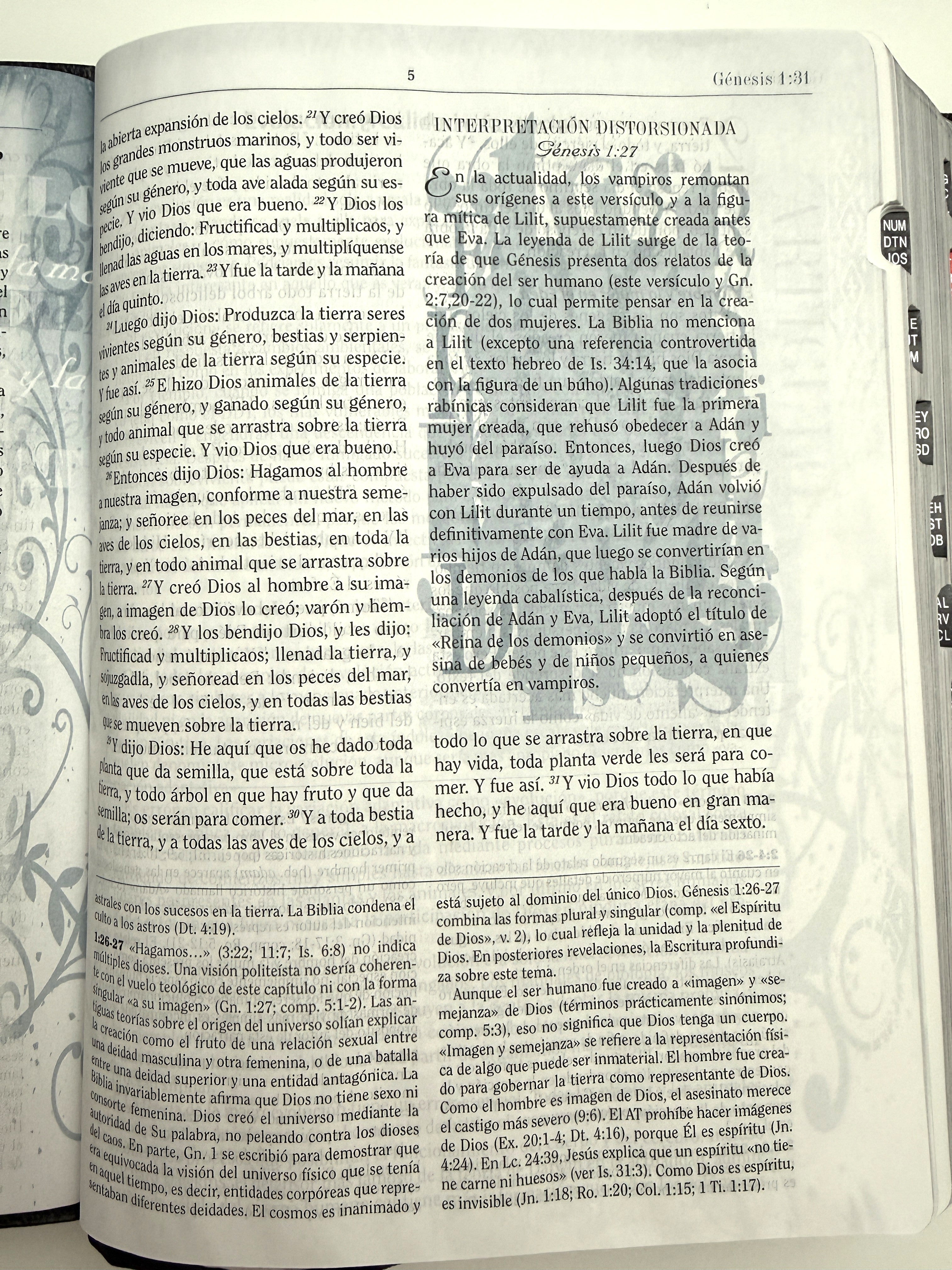 Biblia RVR 1960 de Estudio de Apologética Negro Tapa Dura