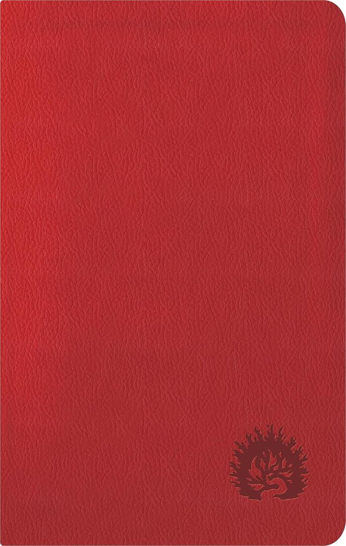 Biblia de Estudio de La Reforma NBLA Edición Condensada Simil piel roja