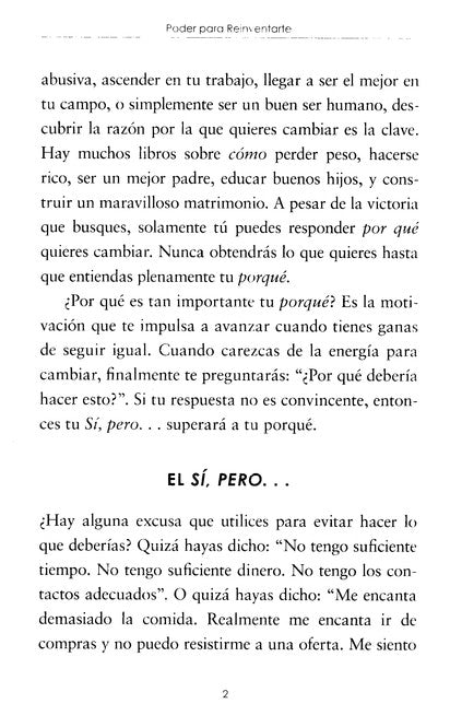 Poder para reinventarte