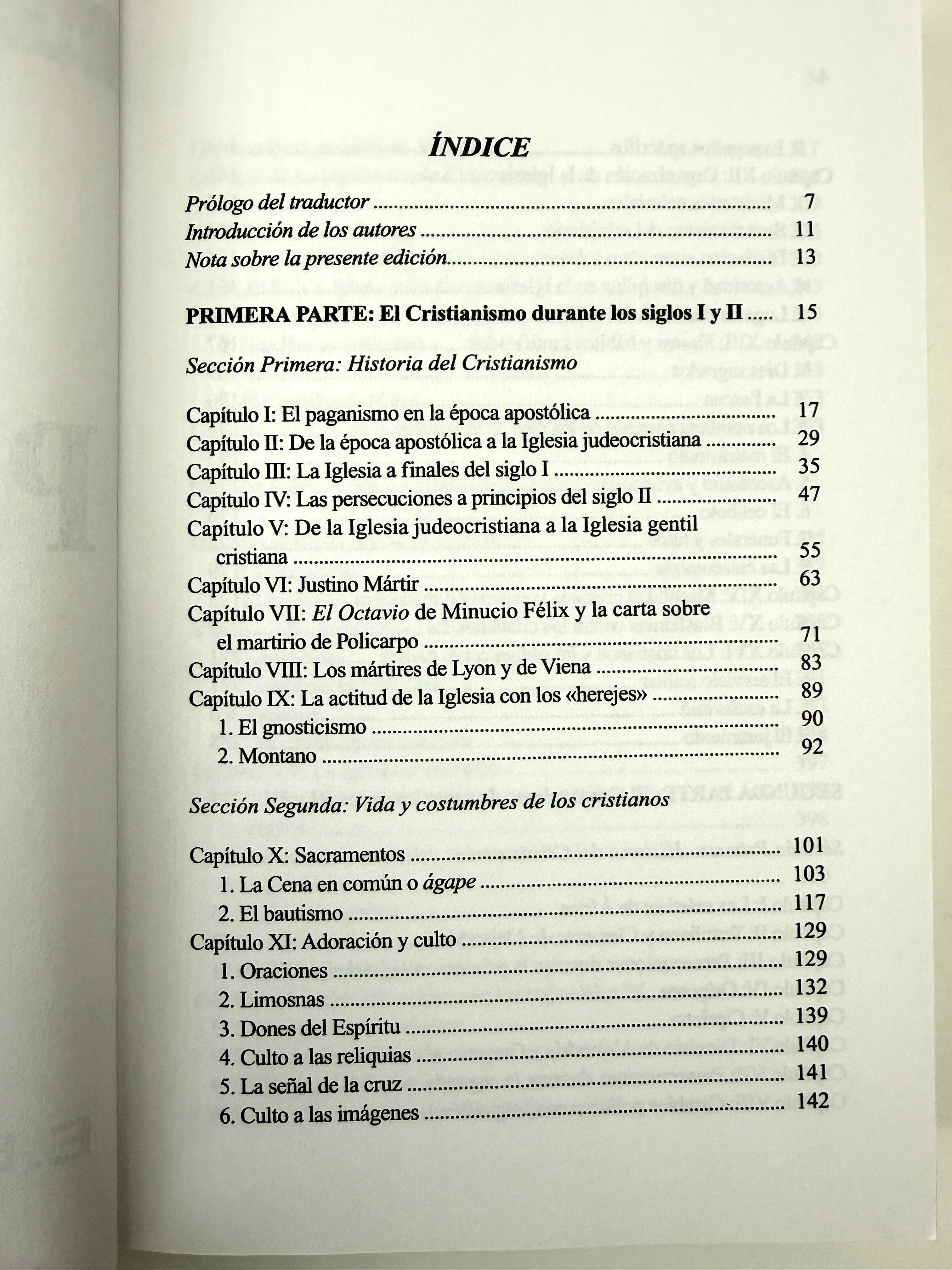 Historia de la iglesia primitiva: Desde el siglo I hasta la muerte de Constantino