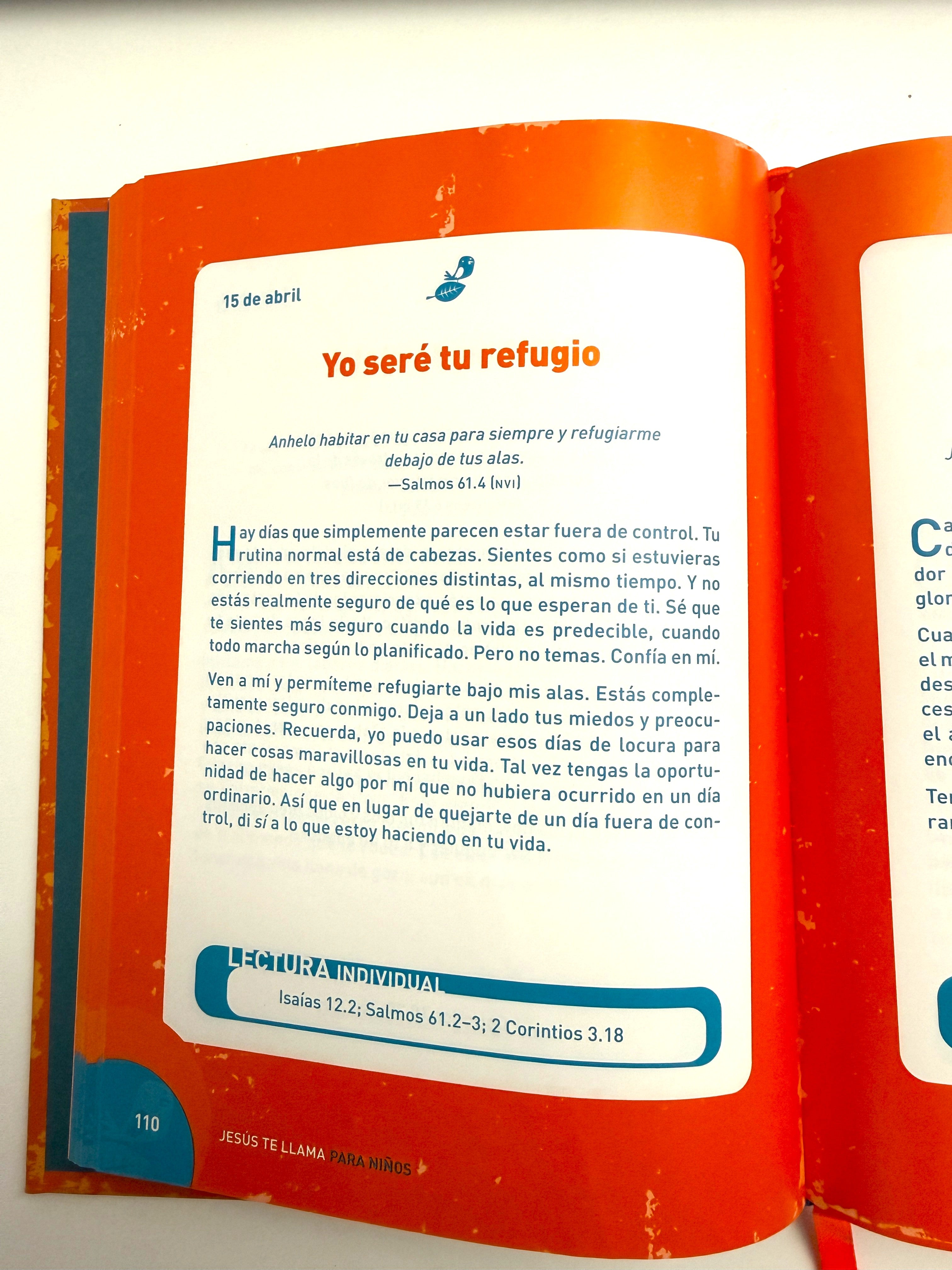 Jesús Te Llama, 365 Lecturas Devocionales para Niños