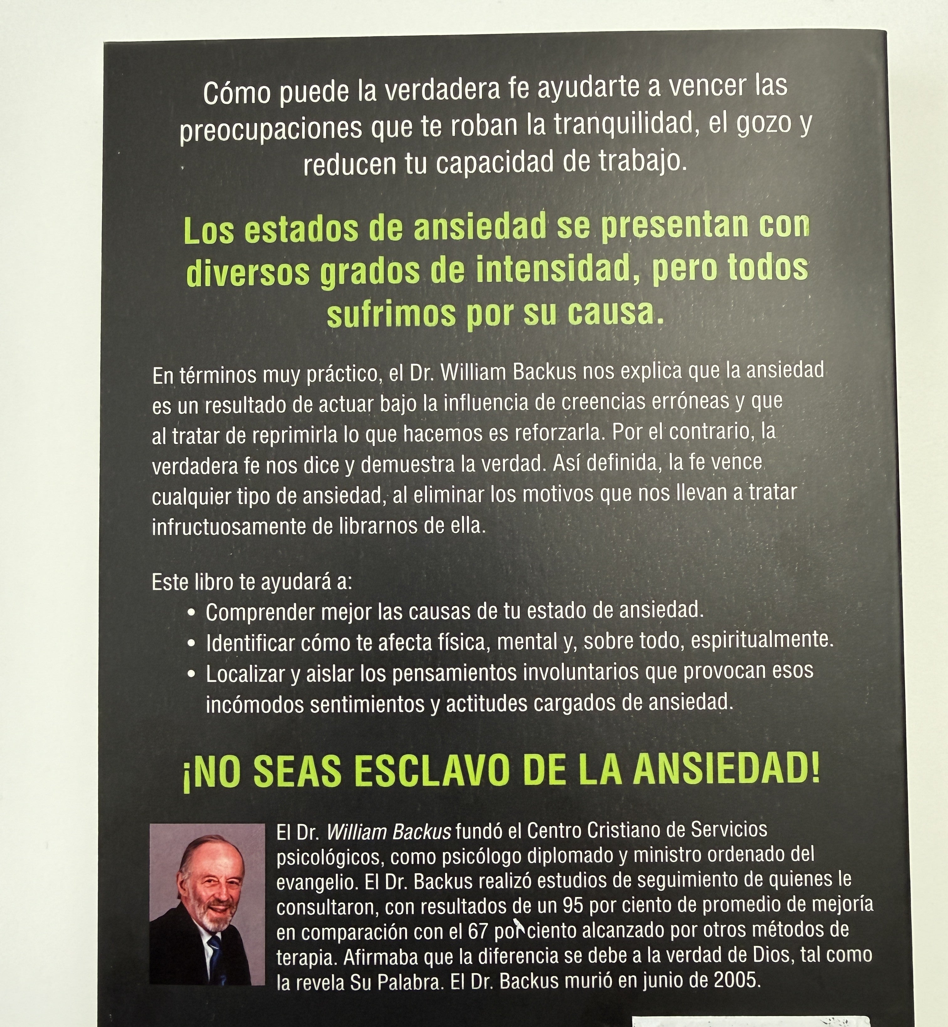 Adiós a la ansiedad