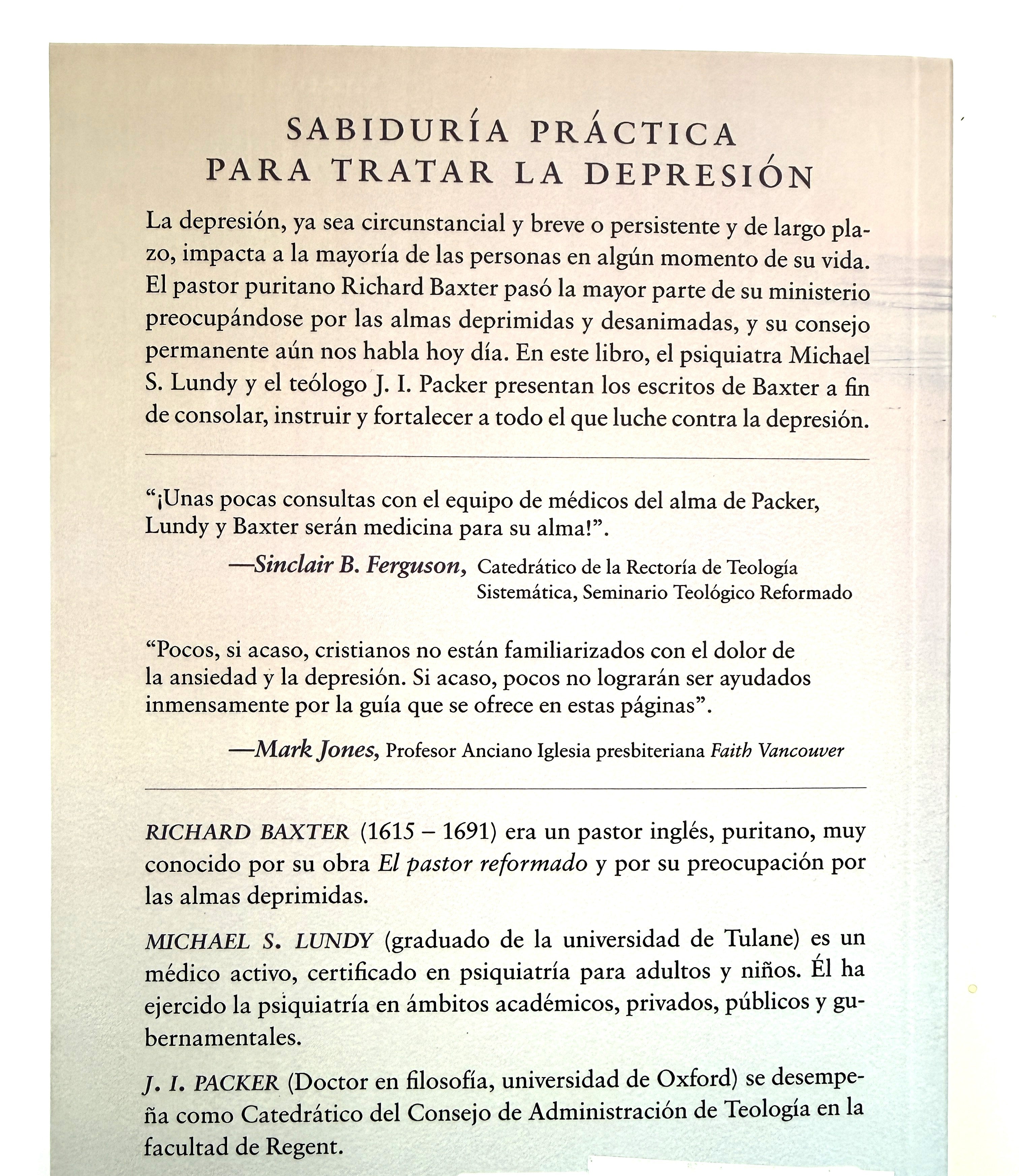 DEPRESIÓN, ANSIEDAD Y LA VIDA CRISTIANA
