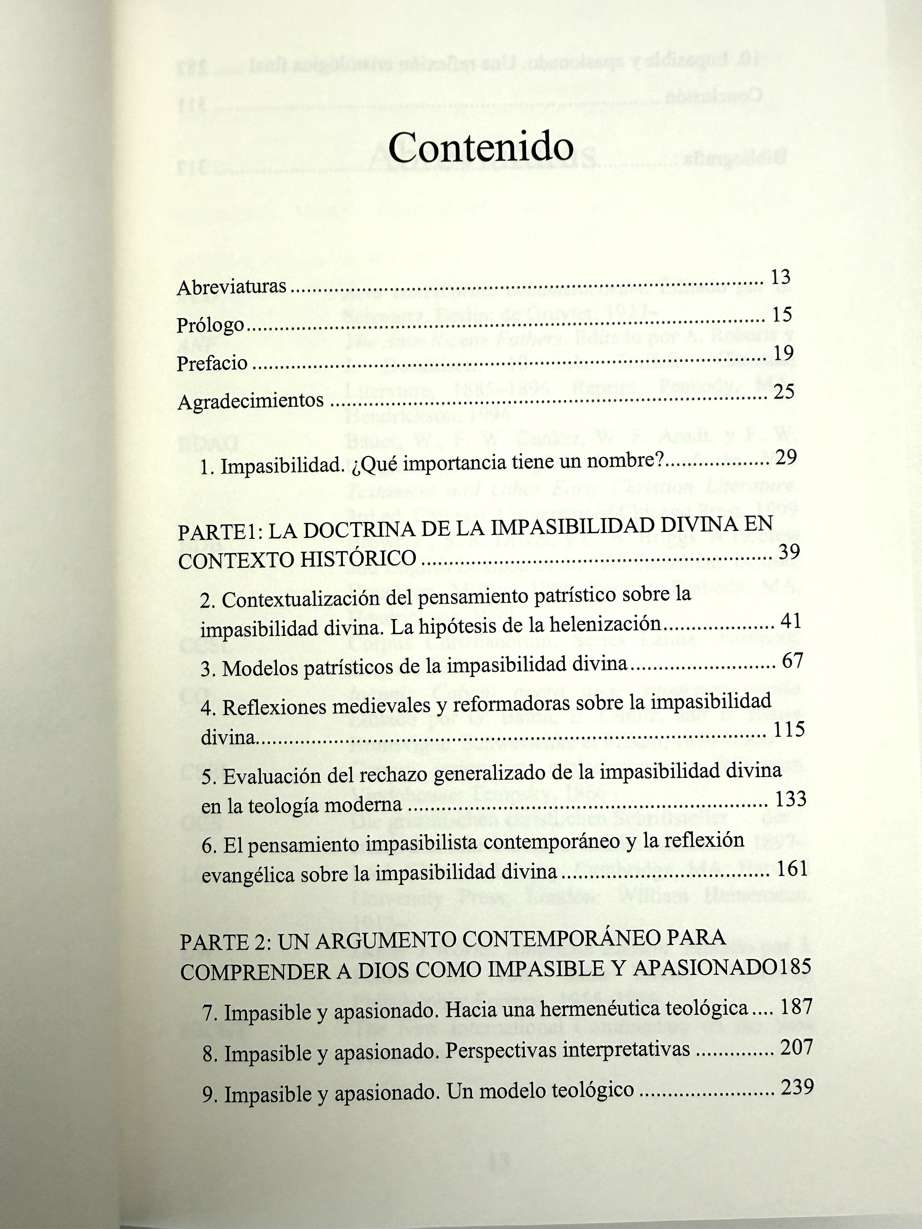 Dios es impasible y apasionado: Una teología de la emoción divina