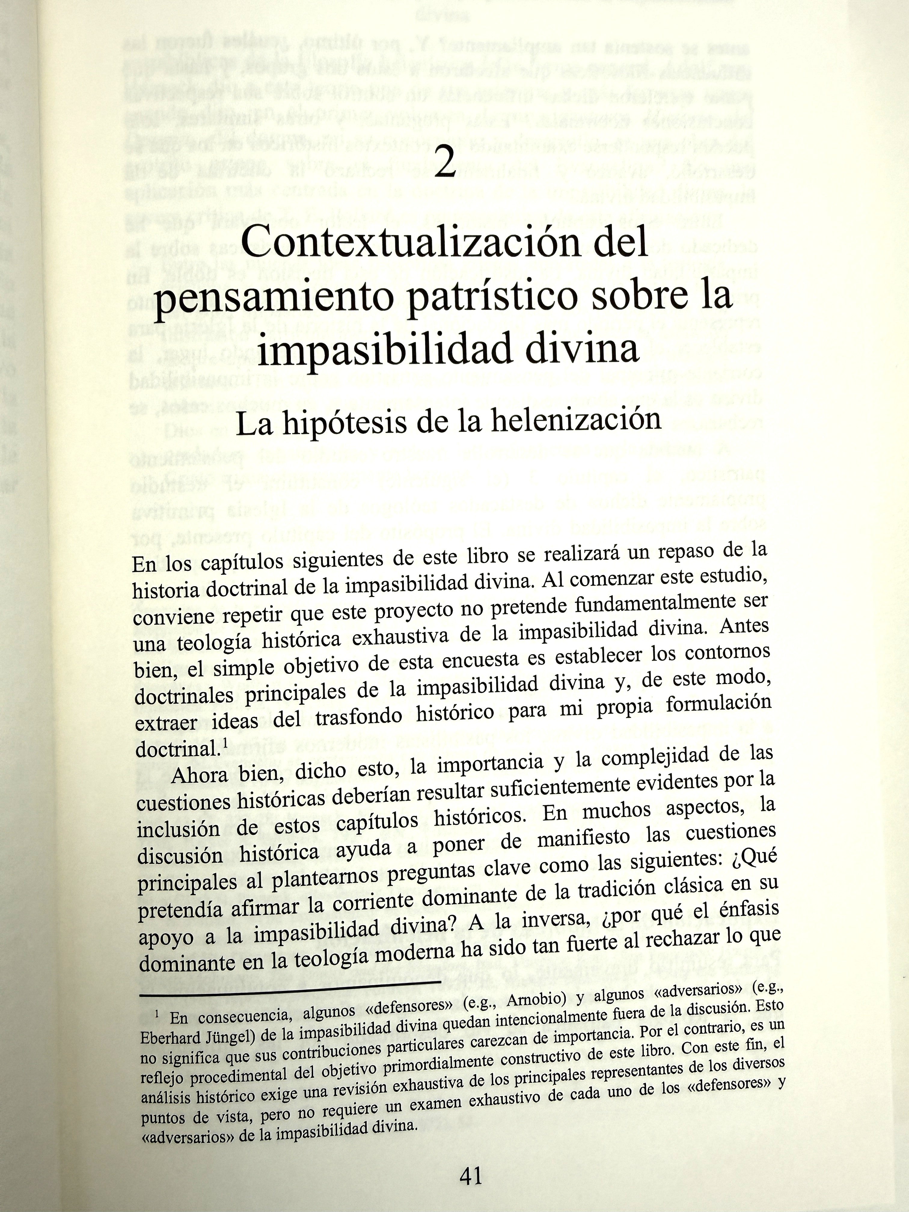 Dios es impasible y apasionado: Una teología de la emoción divina