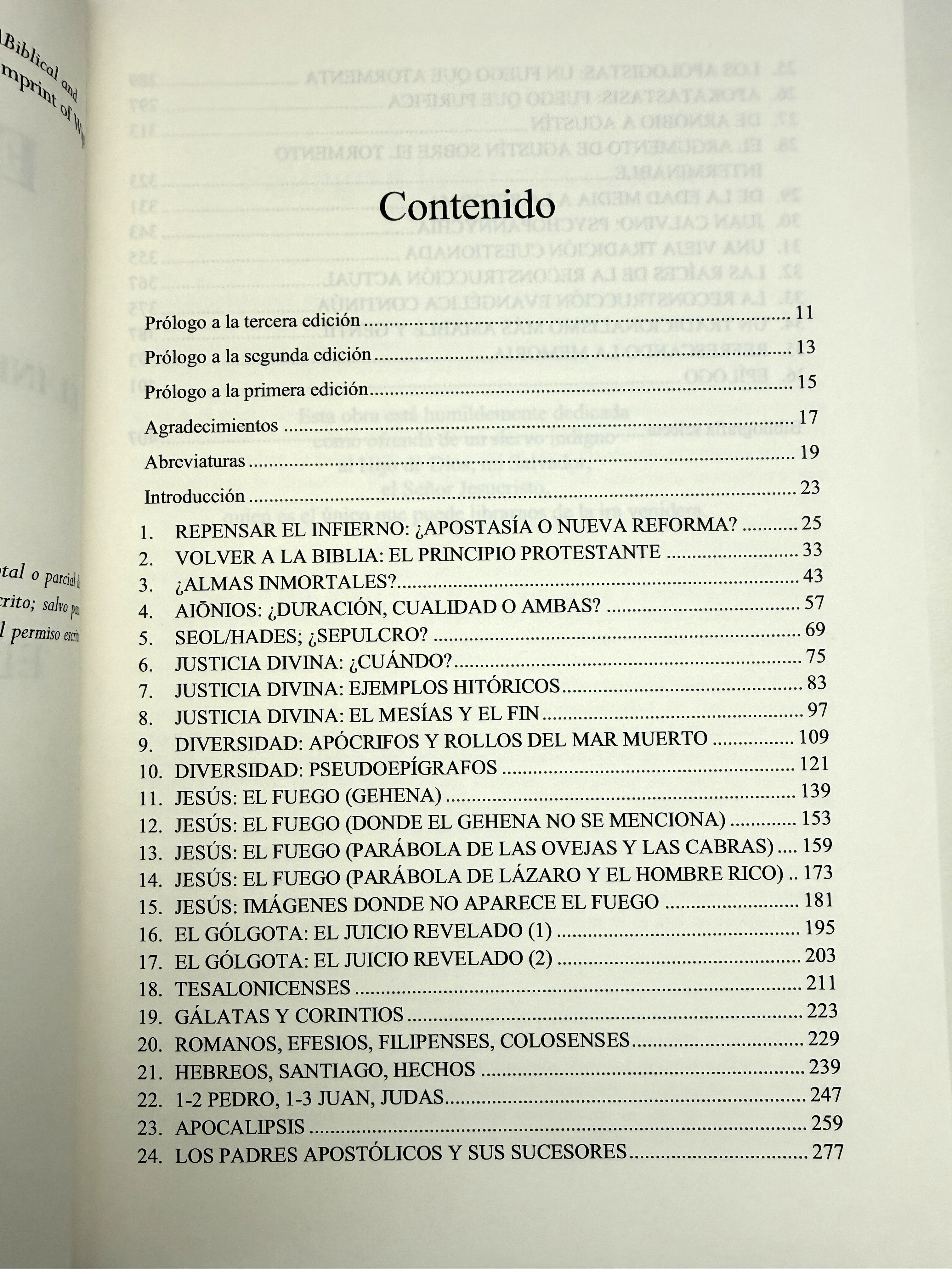 El Fuego que Consume: El Infierno Desde Una Perspectiva Aniquilacionista