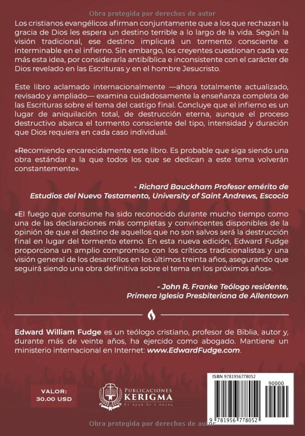 El Fuego que Consume: El Infierno Desde Una Perspectiva Aniquilacionista