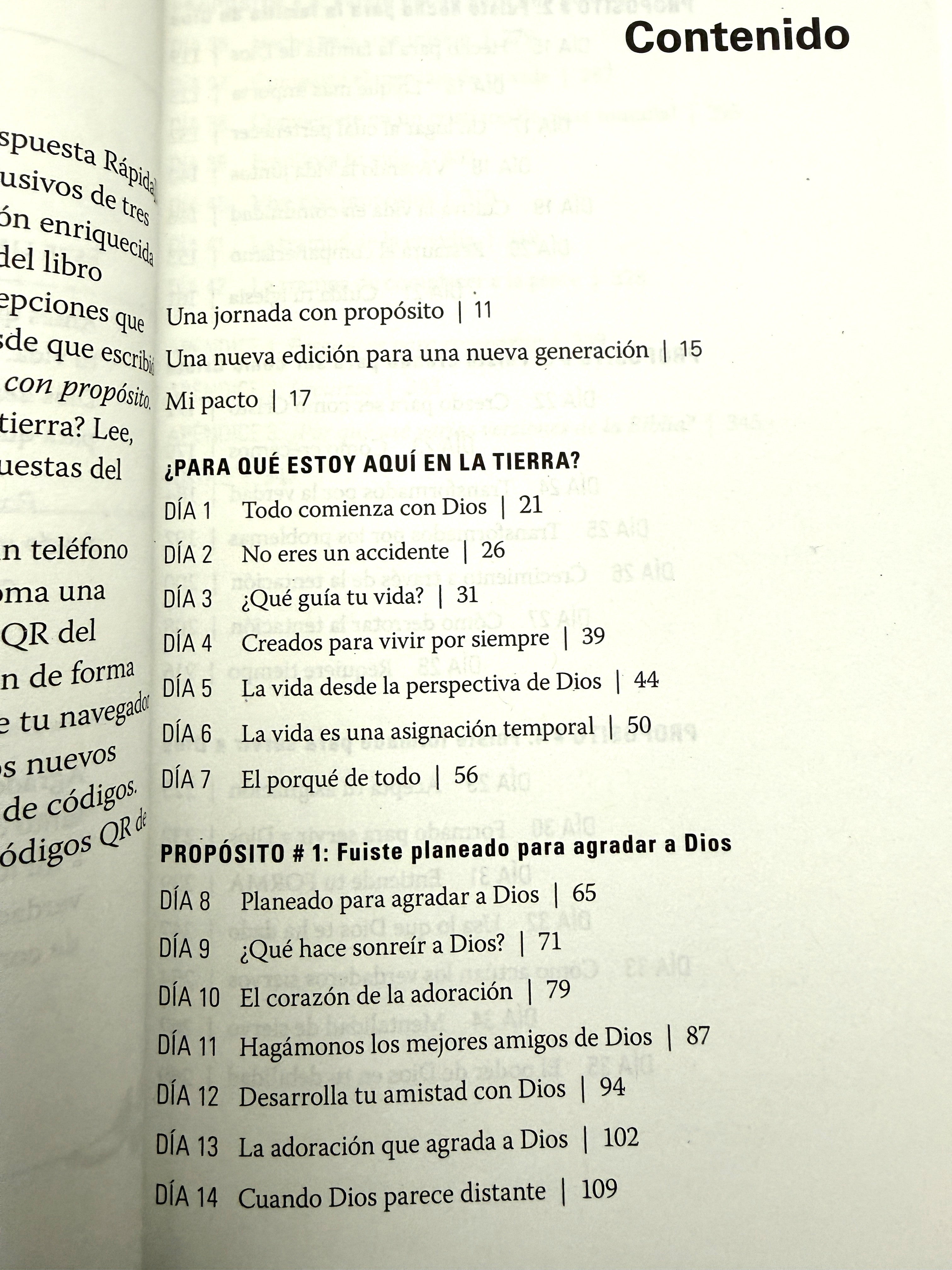 Una Vida con propósito